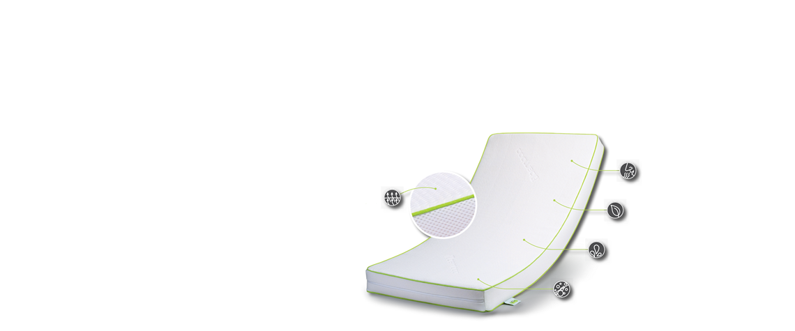 ABZ Bamboo kindermatras